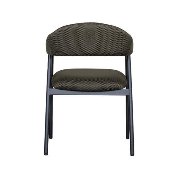 Stoel Amaze | Hunter | Breathe | Zwart Metalen Frame | 2 stuks