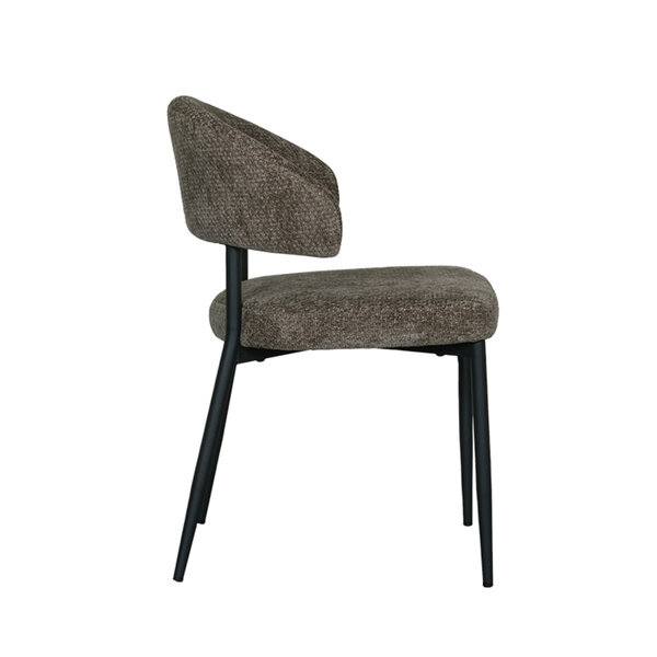 Stoel Bliss | Hunter | Elite | Zwart Metalen Frame | 2 stuks