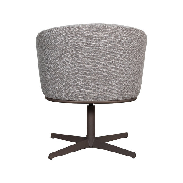 Stoel Cannes | Mushroom | Royal Boucle | Brons Metalen Frame