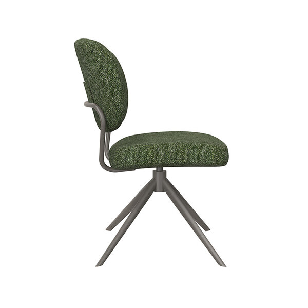 Stoel Geneva | Forest | Royal Boucle | Forest Metalen Frame | 2 stuks