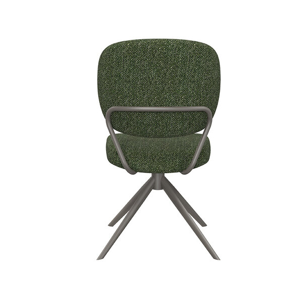 Stoel Geneva | Forest | Royal Boucle | Forest Metalen Frame | 2 stuks