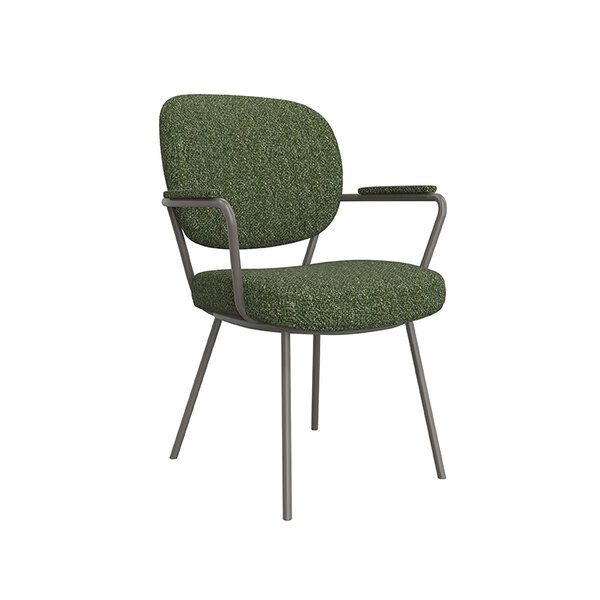Stoel Lausanne | Forest | Royal Boucle | Forest Metalen Frame