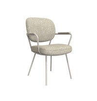 LABEL51 Stoel Lausanne | Naturel | Royal Boucle | Taupe Metalen Frame 