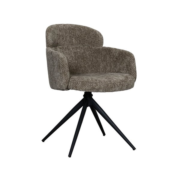 Stoel Levi | Hunter | Elite | Zwart Metalen Frame | 2 stuks