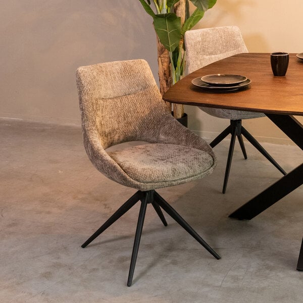 Stoel Marlow | Hunter | Elite | Zwart Metalen Frame