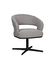 LABEL51 Stoel Monaco | Mushroom | Royal Boucle | Zwart Metalen Frame | 2 stuks 