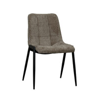 LABEL51 Stoel Noor | Hunter | Elite | Zwart Metalen Frame | 2 stuks