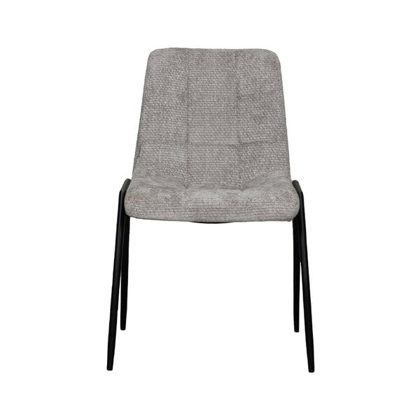 Stoel Noor | Stone | Elite | Zwart Metalen Frame | 2 stuks