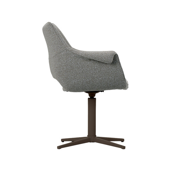 Stoel Nozomi | Mushroom | Royal Boucle | Brons Metalen Frame | 2 stuks