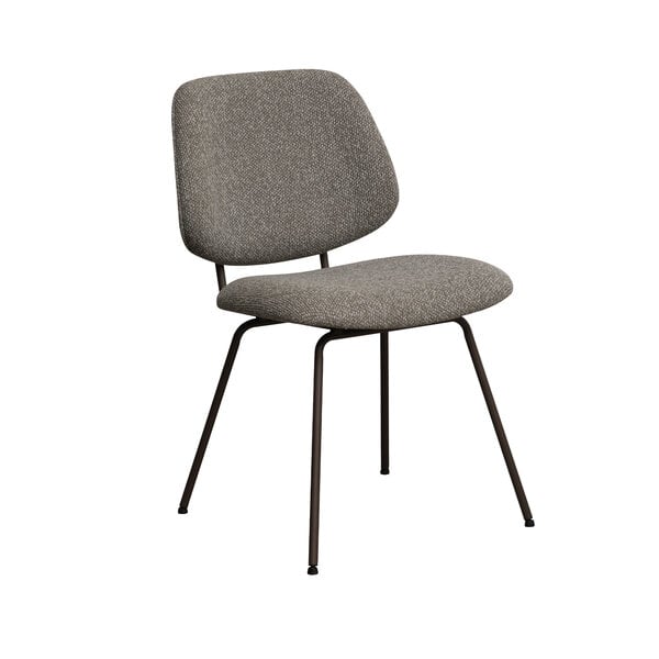 Stoel Ravenna | Mushroom | Royal Boucle | Brons Metalen Frame | 2 stuks