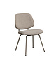 LABEL51 Stoel Ravenna | Naturel | Royal Boucle | Taupe Metalen Frame | 2 stuks 
