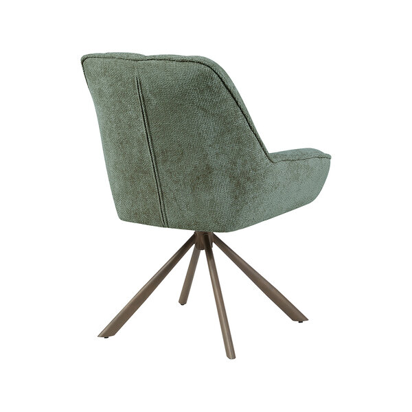 Stoel Reims | Hunter | Haga | Brons Metalen Frame | 2 stuks