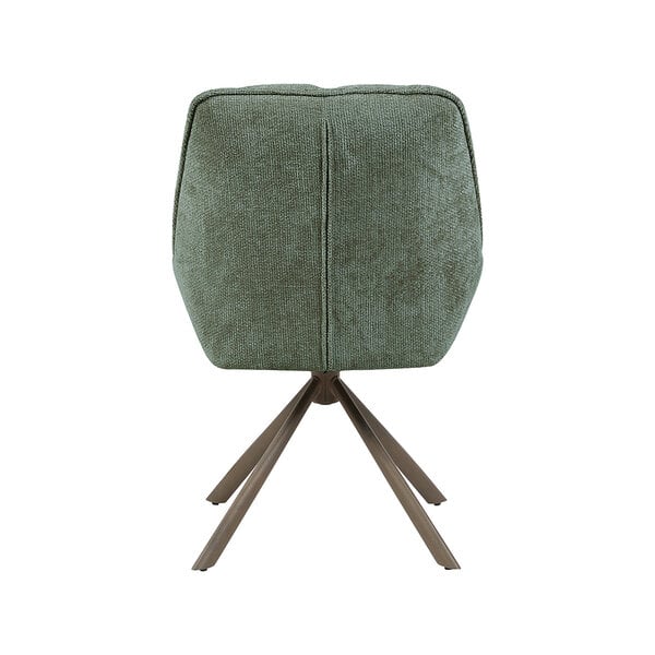 Stoel Reims | Hunter | Haga | Brons Metalen Frame | 2 stuks