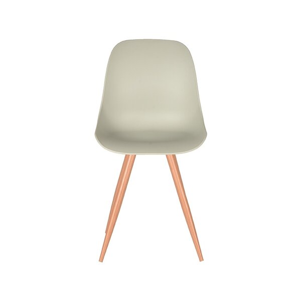 Stoel Rimini | Breeze | Kunststof | Naturel Houtlook Frame | 4 stuks