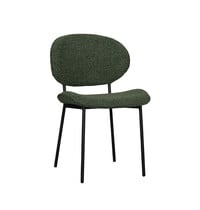 LABEL51 Stoel Senn | Forest | Royal Boucle | Zwart Metalen Frame | 2 stuks 