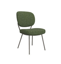 LABEL51 Stoel Singapore | Forest | Royal Boucle | Forest Metalen Frame | 2 stuks