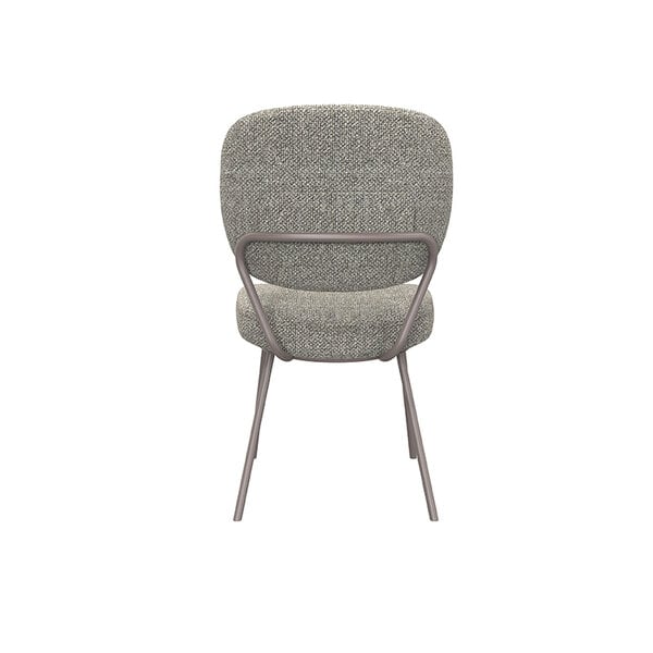 Stoel Singapore | Mushroom | Royal Boucle | Brons Metalen Frame | 2 stuks