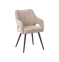 LABEL51 Stoel Stan | Clay | Elite | Brons Metalen Frame | 2 stuks 