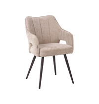 LABEL51 Stoel Stan | Clay | Elite | Brons Metalen Frame | 2 stuks