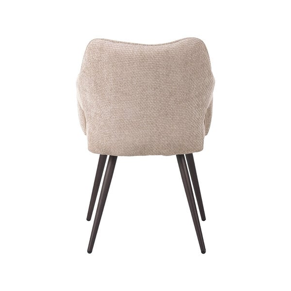 Stoel Stan | Clay | Elite | Brons Metalen Frame | 2 stuks