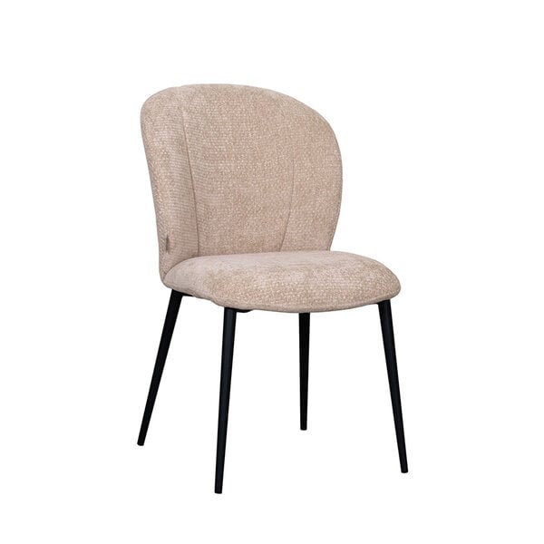 Stoel Vino | Clay | Elite | Zwart Metalen Frame | 2 stuks