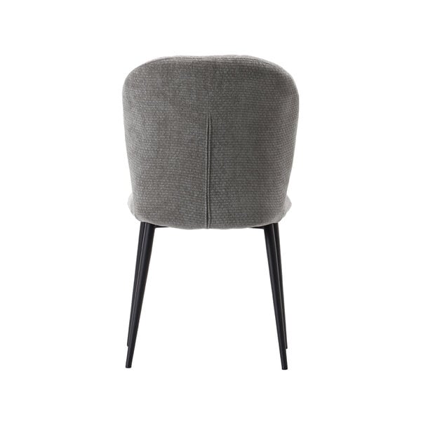 Stoel Vino | Stone | Elite | Zwart Metalen Frame | 2 stuks