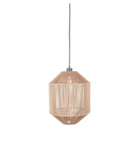 LABEL51 Hanglamp Ibiza | Naturel | Jute | 1-Lichts Cilinder