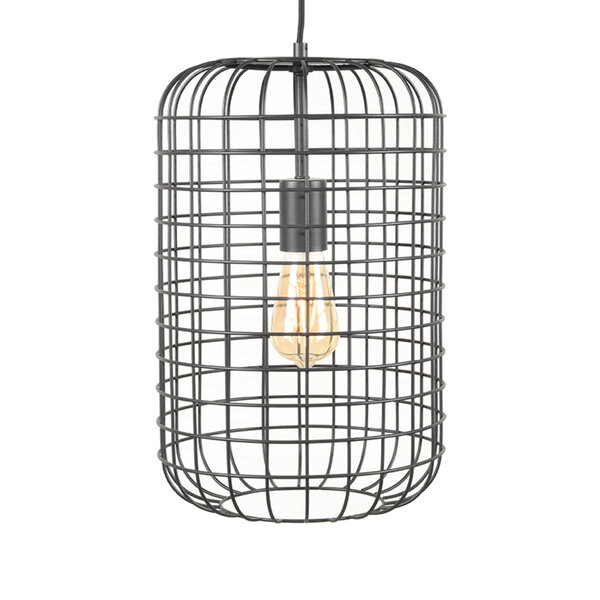 Hanglamp Solido | Zwart | Metaal | 1-Lichts