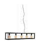 LABEL51 Hanglamp Tetto | Zwart | Metaal | 5-Lichts 