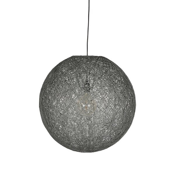 Hanglamp Twist | Grijs | Vlas | L