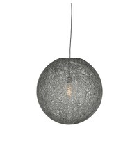 LABEL51 Hanglamp Twist | Grijs | Vlas | M