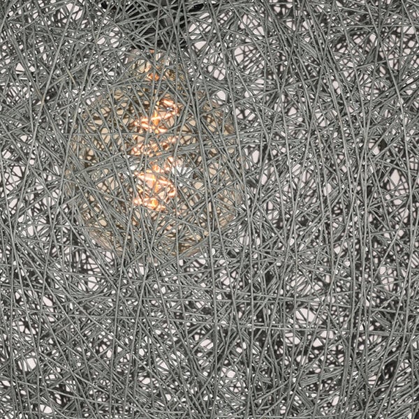 Hanglamp Twist | Grijs | Vlas | XL