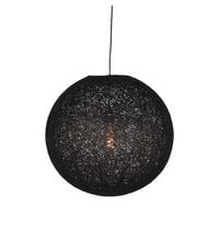 LABEL51 Hanglamp Twist | Zwart | Vlas | L 