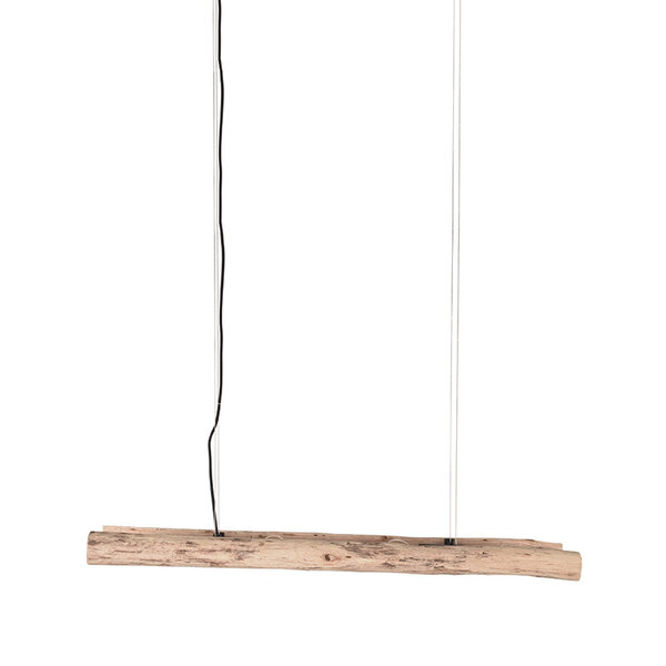 Hanglamp Woody | Naturel | Hout | 4-Lichts