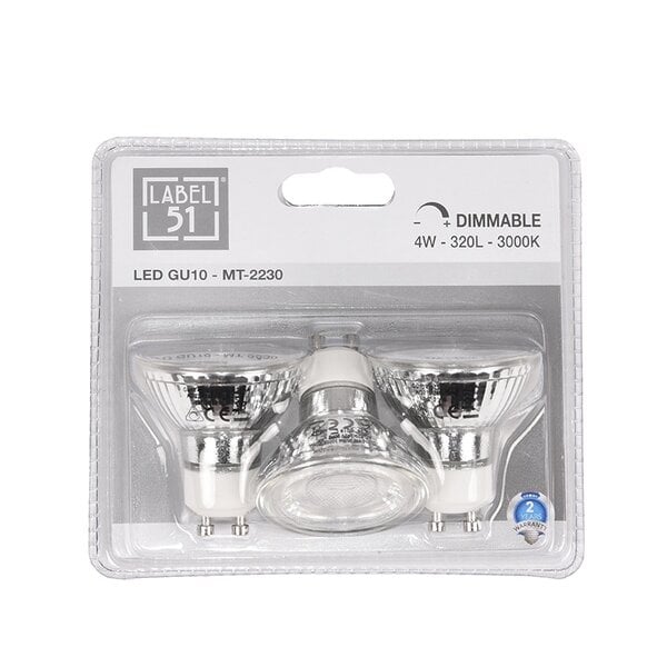 Lichtbron GU10 | Helder glas | | One Size