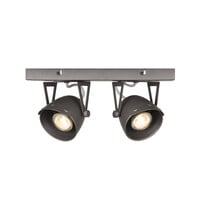 LABEL51 Spot Cap | Antraciet | Metaal | 2-Lichts 