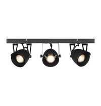 LABEL51 Spot Cap | Zwart | Metaal | 3-Lichts