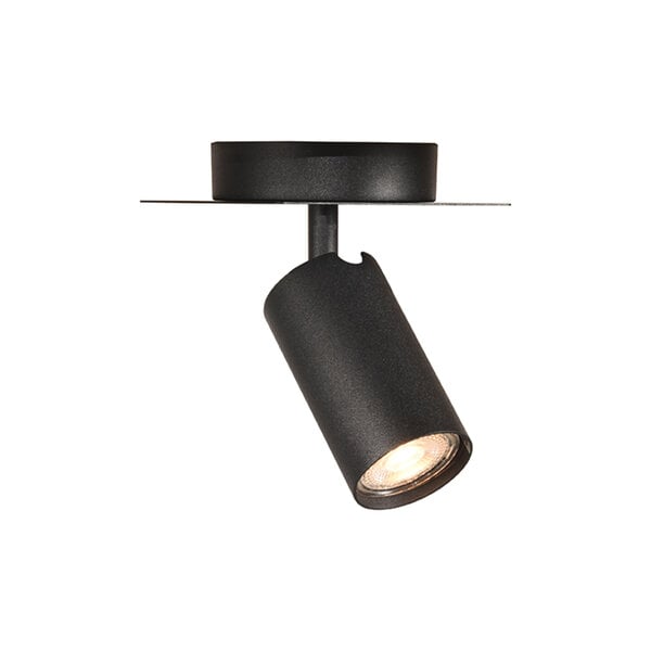 Spot Ferroli | Zwart | Metaal | 1-Lichts