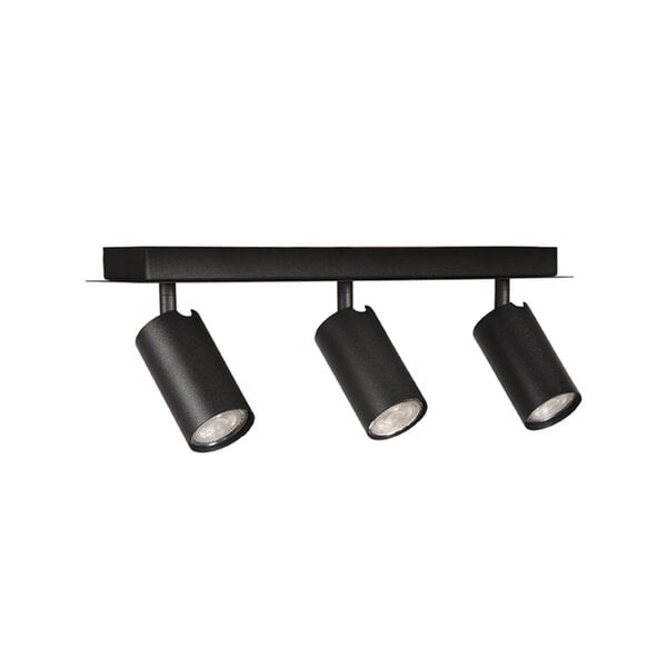 Spot Ferroli | Zwart | Metaal | 3-Lichts