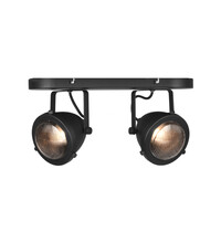 LABEL51 Spot Moto | Zwart | Metaal | 2-Lichts