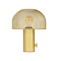 LABEL51 Tafellamp Fungo | Goud | Metaal | 1-Lichts