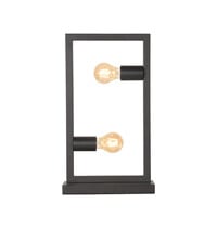 LABEL51 Tafellamp Quadrato | Zwart | Metaal | One Size 