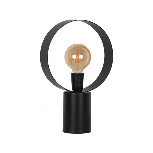 Tafellamp Ray | Zwart | Metaal | 1-Lichts