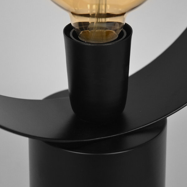 Tafellamp Ray | Zwart | Metaal | 1-Lichts