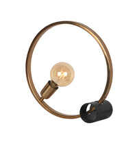 LABEL51 Tafellamp Ring | Antiek Goud | Metaal | One Size