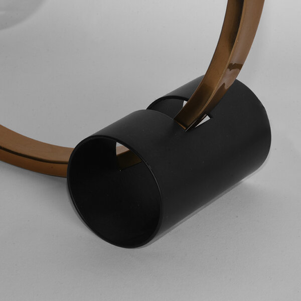 Tafellamp Ring | Antiek Goud | Metaal | One Size