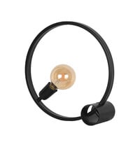 LABEL51 Tafellamp Ring | Zwart | Metaal | 1-Lichts 