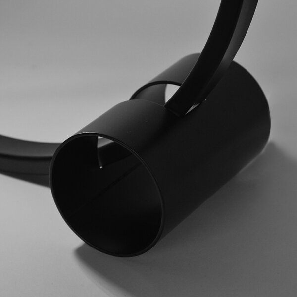 Tafellamp Ring | Zwart | Metaal | 1-Lichts