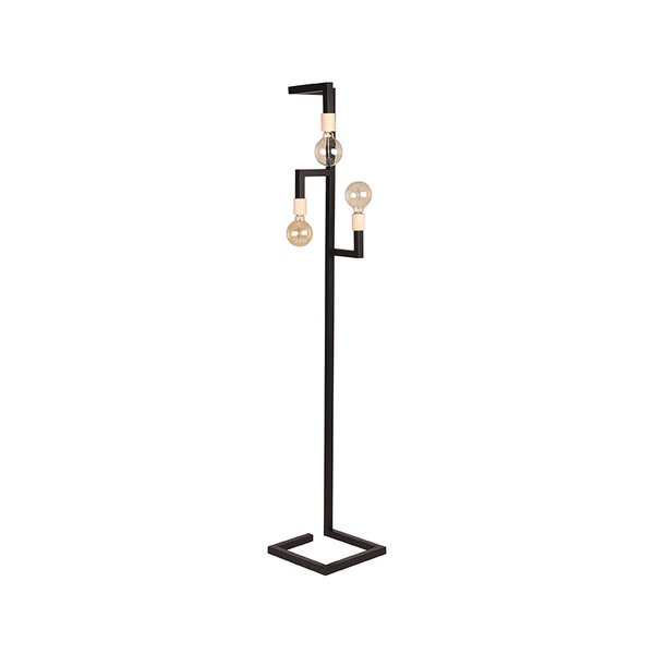 Vloerlamp Loco | Zwart | Metaal |