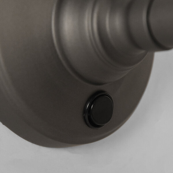 Wandlamp Bow | Antraciet | Metaal | M